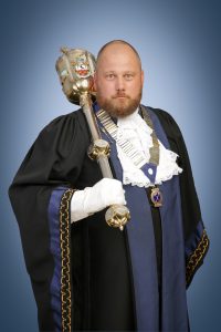 Paul Mayhew, Prime Warden of the Guild of Mace-Bearers 2024